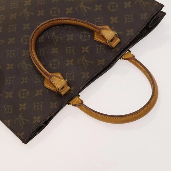 LOUIS VUITTON Monogram Sac Plat Hand Bag M51140 LV Auth yk17966 - Picture 7 of 16